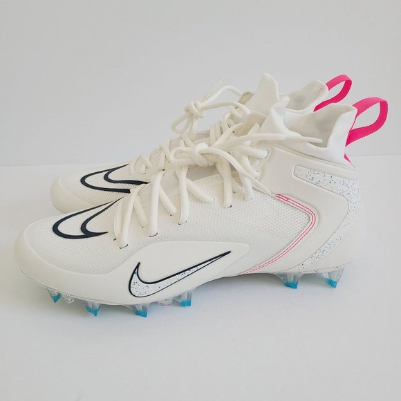 Nike Other - NEW Nike Alpha Huarache 8 Elite LAX Lacrosse Cleats CW4440-116 Size 9.5 Sail